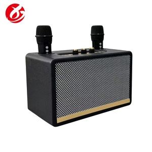 Nouvelle arrivée 20W, vente en gros, OEM, enceinte sans fil <span class=keywords><strong>portable</strong></span> alimentée par batterie, étanche IPX-5, woofer V5.3, enceinte rétro en bois M21 - Product Image 1