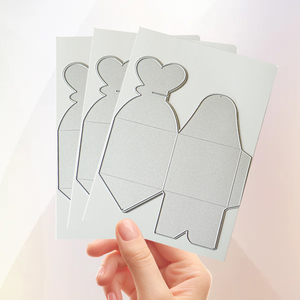 Gift <strong>Box</strong> Metal Cutting <strong>Dies</strong> Scrapbooking <strong>Dies</strong> for DIY Present Packing Candy <strong>Box</strong> Making for Friend Family Kids - Product Image 3