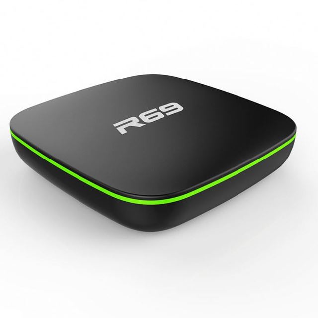 Ott Tv 4k Allwinner H3 Android 7.1 1G 8G Android Smart TV Box R69 From Wechip Android Box R69