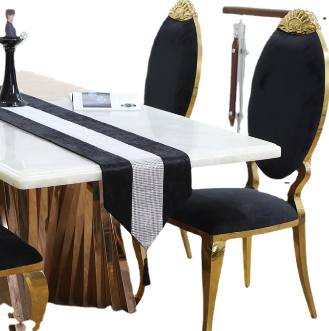 Роскошный европейский стиль краски обеденный настольная дорожка из хлопка и льна настольная дорожка волна коврики рождественское свадебное гостиной декоративное