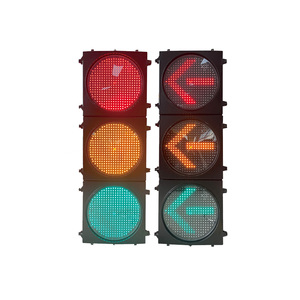 Feu de signalisation routière rond rouge et jaune de 400 mm avec compte à rebours, prix spécial pour les feux de signalisation - Product Image 4