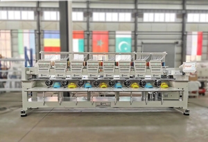 Galaxy 8 đầu 9/12/15 kim logo đồng phục máy thêu mũ công nghiệp - Product Image 2