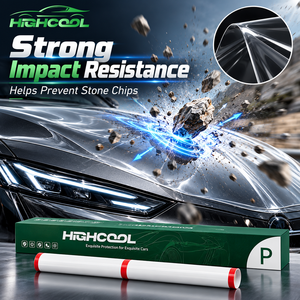 HIGHCOOL - Película Protectora de Pintura Transparente Premium TPU PPF, Autoregenerable, de Alta Transparencia, para la Superficie de la Carrocería del Automóvil - Product Image 1