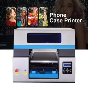 QC-3360 A3 Flat Uv Printer 33 Cm Print Breedte Voor Water Cups En Telefoon Hoesjes