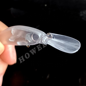 Esca Artificiale Minnow Affondante Non Verniciata 73mm 4.8g, Esche Grezze Tipo Shad, Swimbait in Plastica - Product Image 6