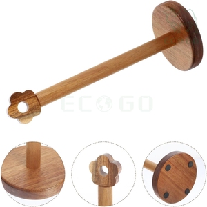 Shopping Wooden <b>Desktop</b> Display <b>Stand</b> Toilet Storage Rack Tissue Paper Roll Dispenser Storage Holders - Product Image 2