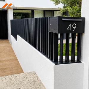 Steel Blade Privacy Fence for Townhouse Side Boundary — Airflow Ventilated UV Proof Powder Coated Custom Length Height - Product Image 6