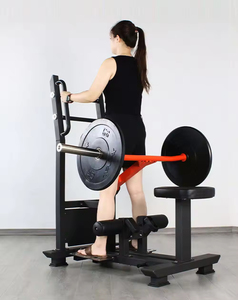 Proveedor ajustable OEM equipo de gimnasio Hip Trust máquina de prensa de piernas de banco con soporte de pesas/banda de resistencia para glúteos - Product Image 5