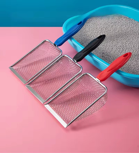 <span class=keywords><strong>Pelle</strong></span> à déjections pour animaux de compagnie durable, manche long en acier inoxydable, filtre à litière de 42 cm, <span class=keywords><strong>pelle</strong></span> à sable, tamis, sacs à excréments - Product Image 3