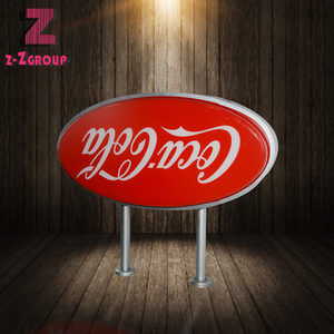 Thông tư quảng cáo chân không ánh sáng Hộp ngoài trời dẫn ánh sáng Hộp dấu hiệu cho bên ngoài quảng cáo chiếu sáng biển quảng cáo cửa hàng Vòng <span class=keywords><strong>signage</strong></span> - Product Image 6