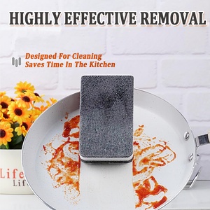Wavy Cellulose Sponge Scourer Kitchen Usage Cleaning Ball Customized Paper Card Packing Powerful Kitchen Cleaning - Product Image 2