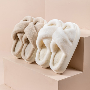 Hot Sản Phẩm Bán Chạy 2025 Sang Trọng Trong Nhà Thiết Kế Phụ Nữ Dép Đi Trong Nhà Bán Buôn Mờ Giày Lông Ngoài Trời Dày-Soled Slide Dép Đi Trong Nhà - Product Image 4