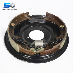Nouveau kit de freinage robuste pour remorque, système de frein à tambour hydraulique monoservo de 12 pouces, conception à visser <span class=keywords><strong>SENSE</strong></span>/OEM - Product Image 2