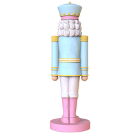 Statue d'art déco nordique sur mesure pour le salon, design unique en résine 3D, artisanat, figurines de casse-noisettes de Noël