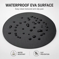 Tapis antidérapant en EVA découpé à la forme, adhésif et durable, autocollants antidérapants pour plateaux de restaurant, plateaux de bar, tables d'allaitement, pour éviter les glissements