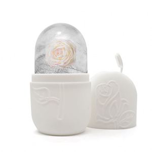 Rouleau de glace facial réutilisable en silicone |   Masseur facial froid écologique pour réduire les gonflements et apaiser les yeux/la peau |   Outil de beauté à domicile - Product Image 3