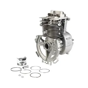 Gx35 Brush Cutter Engine Cylinder Piston Crankcase Kit 39Mm For 4 Stroke Gx35 Gx31 Hht35S Umk435 139F 140F Trimmers Engine Parts