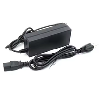 Adaptor Ac Dc tampilan LED 24V 4A, adaptor daya 18V 5A Speaker 15V 6A catu daya Robot 16.8V 6A 21V 5A pengisi daya baterai Lithium