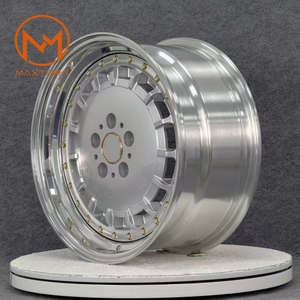 Vente directe d'usine en stock, jantes forgées de style Gullideckel 17x8 ET13 pour Mercedes-Benz W124 W201 W126 W140 R107 R129, jantes en alliage - Product Image 3
