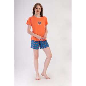 เสื้อแจ็คเก็ตทรงวงรีแขนสั้นคอโอสำหรับผู้หญิง - Product Image 1