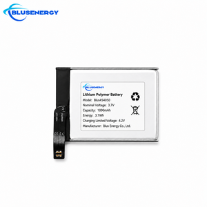 แบตเตอรี่ลิเธียมโพลิเมอร์แบบชาร์จได้ รุ่น 454050 3.7V 1000mAh ผลิตตามสั่งจากโรงงาน พร้อมขั้วต่อ SMT และแผงป้องกัน BMS - Product Image 1