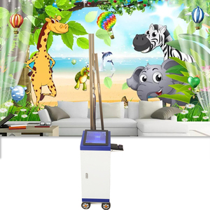 เครื่องพิมพ์ผนังอัตโนมัติ 3 มิติ พร้อมหัวพิมพ์ Tx800 เครื่องพิมพ์ดิจิทัลสำหรับตกแต่งผนังภายใน/ภายนอกอาคาร - Product Image 1