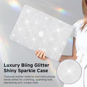 Luxe éblouissant strass brillant étincelle ordinateur portable coque rigide pour <span class=keywords><strong>Macbook</strong></span> <span class=keywords><strong>Pro</strong></span> 14 pouces 2024-2021 M4 M3 M2 M1A3112 A3185 - Product Image 4