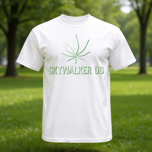 Camiseta gráfica Skywalker Og blanca unisex para adultos de manga corta informal para todas las estaciones - Product Image 3