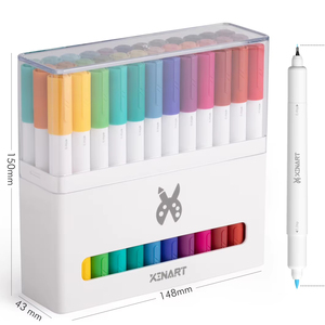 <span class=keywords><strong>Stylos</strong></span> à pointe fine pour <span class=keywords><strong>Cricut</strong></span> Joy /Joy Xtra dessin d'écriture 33 <span class=keywords><strong>stylos</strong></span> marqueurs à double pointe colorés 0.4 + 1.0 pointes, 36 paquets - Product Image 1