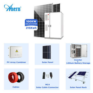 Hệ thống lưu trữ năng lượng công nghiệp anern 51.2V 300ah 500kwh pin để lưu trữ năng lượng tất cả trong một hệ thống lưu trữ năng lượng mặt trời - Product Image 2