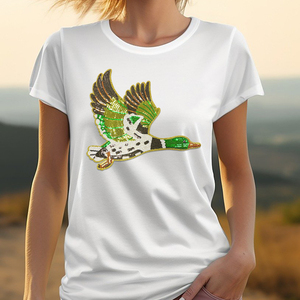 Bán Buôn Sang Trọng Chenille Thêu Sắt Trên Các Bản Vá Lỗi Tùy Chỉnh Chất Lượng Cao <span class=keywords><strong>Sequin</strong></span> Lấp Lánh Vịt Quần Áo Thêu Vải - Product Image 4