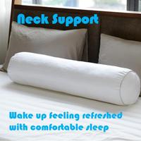 Oreiller de soutien tubulaire rond lavable pour le corps, confortable, pour le soutien des jambes, long, pour enfant, vente en gros