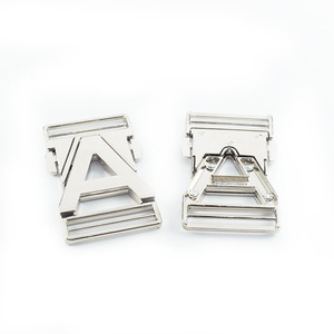 Zinc Alloy Side Release Buckle 40mm Inner Diameter Durable For Bags Adjustable <b>Webbing</b> Backpack Metal Buckles - Product Image 1