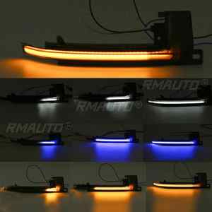 2 Piezas de Luces LED Dinámicas para Espejos Laterales de Coche, Intermitentes LED para Audi A4 A5 B8.5 RS5 RS3 A3 8P B8 Q3 S4 A4L S5 S6 A6L - Product Image 2