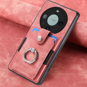 เคสโทรศัพท์แบบมีที่วางแหวนพร้อมช่องใส่การ์ดสำหรับ Huawei Mate 60/60 <span class=keywords><strong>Pro</strong></span>/Pura 70/P60/Nova 12 <span class=keywords><strong>Pro</strong></span> 5G - Product Image 4