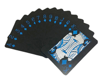 Usine de haute qualité 100% PVC Casino Standard Carte à jouer Papier Cartes à jouer