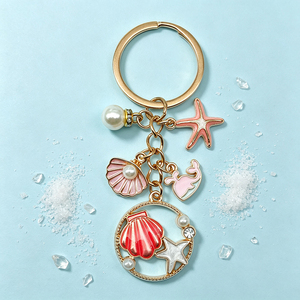 Cartoon Kawaii Zinc Alloy <b>Keychain</b> <b>Custom</b> Design Enamel Key Ring Kids Party Favor Accessory - Product Image 2