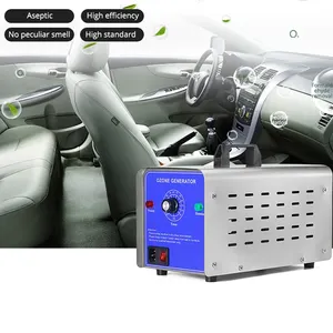 Qlozone portátil mini placa cerâmica ozonador purificador de ar doméstico 5 g/h gerador de ozônio 12v carro plug