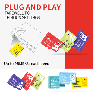 Tarjeta de memoria TF Flash con logotipo personalizado 32GB 64GB 128GB 256GB Class10 U3 tarjetas de almacenamiento Mini SD para micrófonos Drone Cámara DVR Robots - Product Image 6
