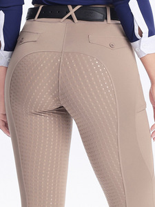 <span class=keywords><strong>Pantalon</strong></span> d'équitation en silicone intégral <span class=keywords><strong>blanc</strong></span> pour homme et <span class=keywords><strong>femme</strong></span>, équipement de cavalier, résistant à l'usure et antidérapant. - Product Image 4