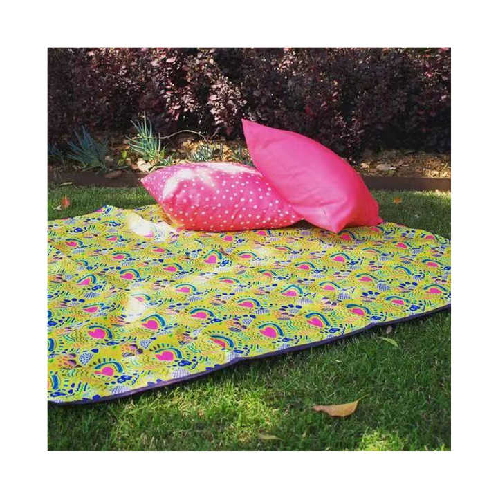 Custom Waterproof Outdoor Picnic Mat With Thick Padding Oem