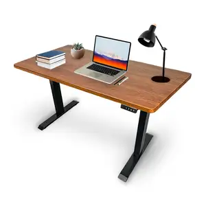 桌面可调桌子升降坐立书桌豪华移动站立办公电脑学习工作站家用桌子