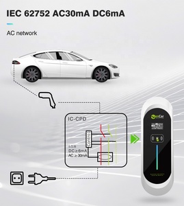 <span class=keywords><strong>Zencar</strong></span> <span class=keywords><strong>EV</strong></span> ที่ชาร์จ32A 7KW gbt บ้านยานพาหนะไฟฟ้าที่ชาร์จ evse แบบพกพาระดับ2 <span class=keywords><strong>EV</strong></span> gg/t ที่มีอุณหภูมิสีฟ้า CEE - Product Image 3