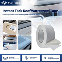 Bande de réparation de toit de camping-car hautement élastique - Bande d'étanchéité autocollante en butyl imperméable pour toitures métalliques, TPO, EPDM et conteneurs |   Instant Tack