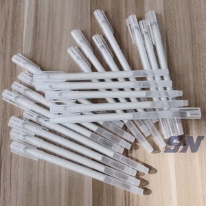 Lápiz Marcador de Piel PMU de 0.6mm a Base de Aceite, Blanco y Rosa, para Mapeo de Cejas y Labios, Uso en Maquillaje Permanente, Suministro Profesional para Estudio - Product Image 1
