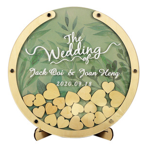 <span class=keywords><strong>Libro</strong></span> de invitados personalizado, marco de madera, decoración alternativa de <span class=keywords><strong>amor</strong></span>, evento de boda, caja de señ<span class=keywords><strong>al</strong></span> - Product Image 6