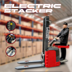 Điện <span class=keywords><strong>Stacker</strong></span> Giao hàng nhanh Pallet thang máy với công suất 1.5 tấn <span class=keywords><strong>2</strong></span> tấn có một nâng chiều cao của 5 m Điện <span class=keywords><strong>Stacker</strong></span> - Product Image 2