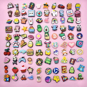 Random Mix En Match Schoen Bedels Voor Schoen Accessoires Gesp Knop Gepersonaliseerde Maatwerk Schoenen Charmes - Product Image 1