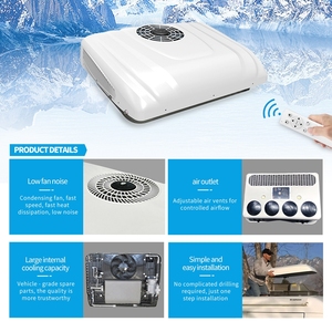 เครื่องปรับอากาศติดหลังคารถบรรทุก 24V รุ่นใหม่ สำหรับระบบรถยนต์ 12 โวลต์ ใช้สารทำความเย็น R134a รุ่น EAC002.01 เครื่องปรับอากาศ 12 โวลต์ EA - Product Image 4
