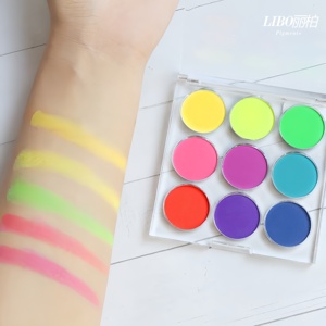 Poudre à ongles effet miroir magique solide, pigment dégradé 9 couleurs pour la décoration des ongles - Product Image 6